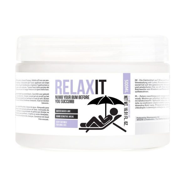 Relax It Numb Your Bum Before You Succumb Lubricant 500 ml