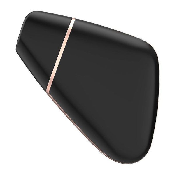 Satisfyer App Enabled Love Triangle Clit Massager Black - Image 2