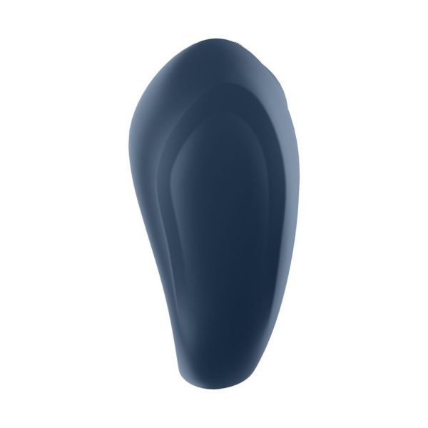 Satisfyer App Enabled Strong One Cock Ring Blue - Image 2
