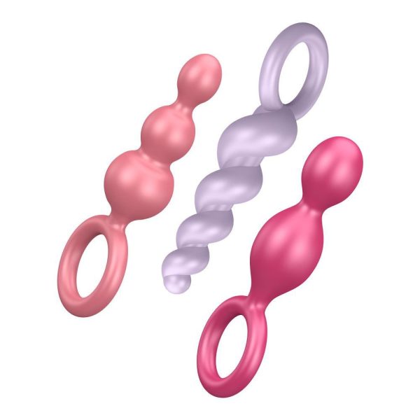 Satisfyer Booty Call Set Of 3 Multicolour Anal Plugs - Image 2