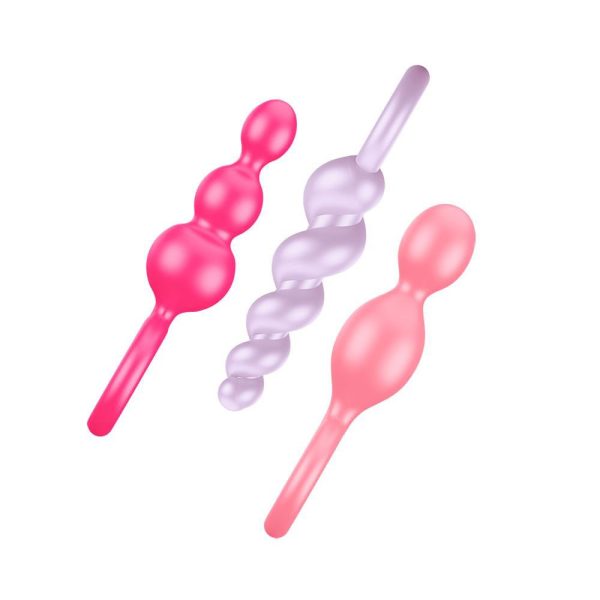 Satisfyer Booty Call Set Of 3 Multicolour Anal Plugs - Image 3