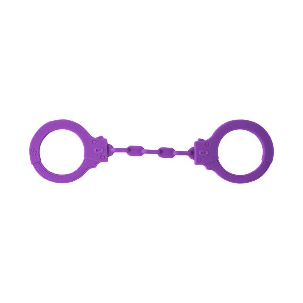 Lola Party Hard Suppression Silicone Handcuffs Purple - Image 2