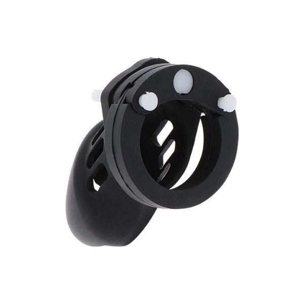 Hidden Desire Extreme Chastity Silicone Cock Cage Small - Image 2
