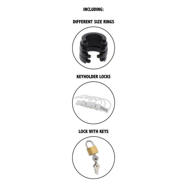 Hidden Desire Extreme Chastity Silicone Cock Cage Small - Image 4