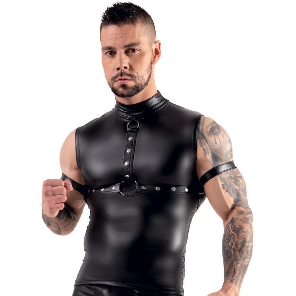 Svenjoyment Sleeveless Top Chest Harness Arm Loops