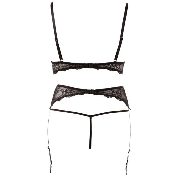 Abierta Fina Pearl Bra Suspender And String - Image 4