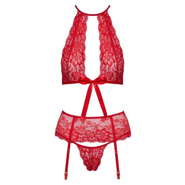 Kissable Halterneck Set Red - Image 4