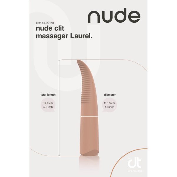 Nude Laurel Mini Travel Massager - Image 4