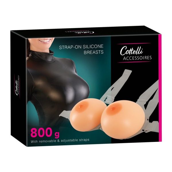 Strap On Silicone Breasts 800g - Image 4