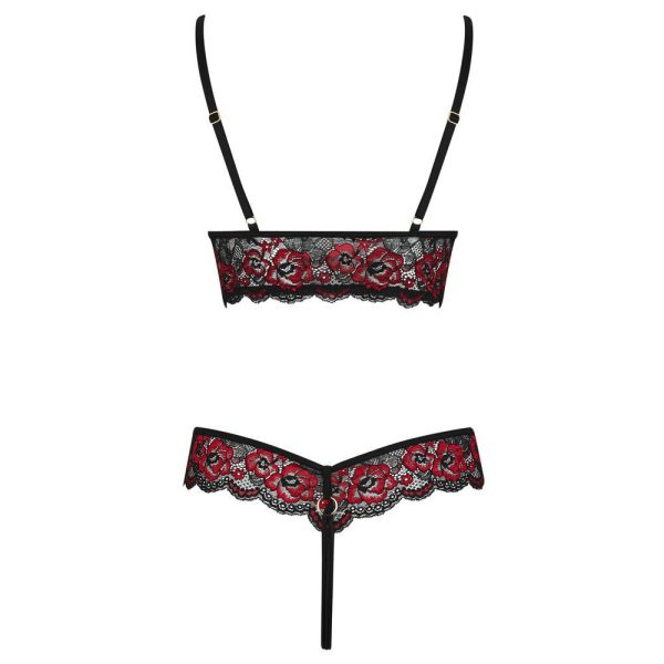 Cottelli Crotchless Body With Lace - Image 2