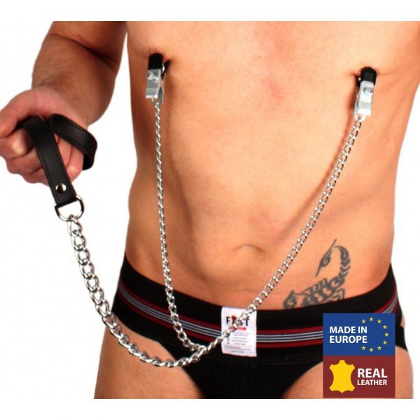 Nipple Clamps with Lead 40cm - Image 3