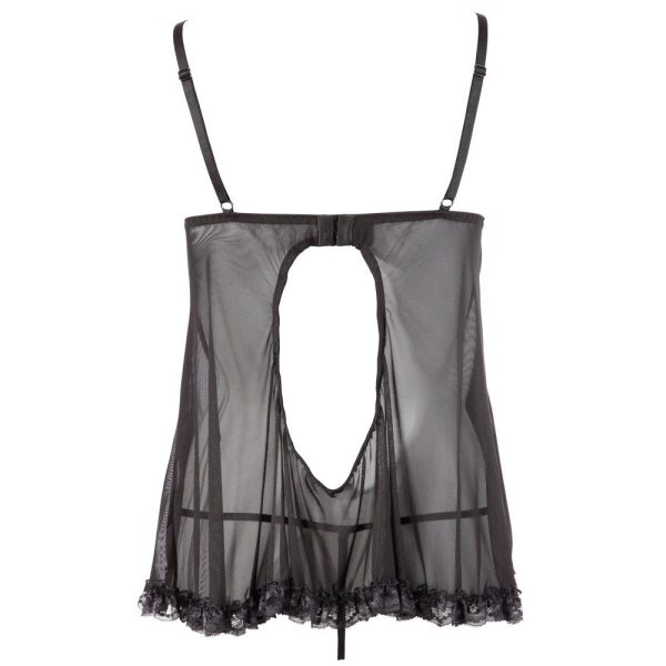 Cottelli Open Babydoll And String Back - Image 4