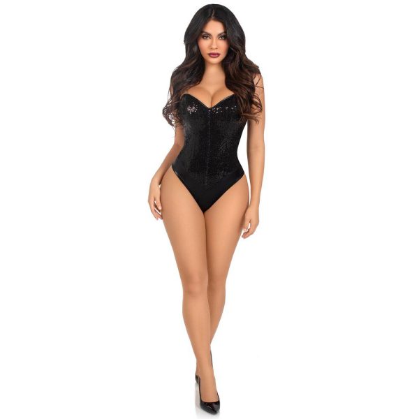 Leg Avenue Sequin Bodysuit - Image 3