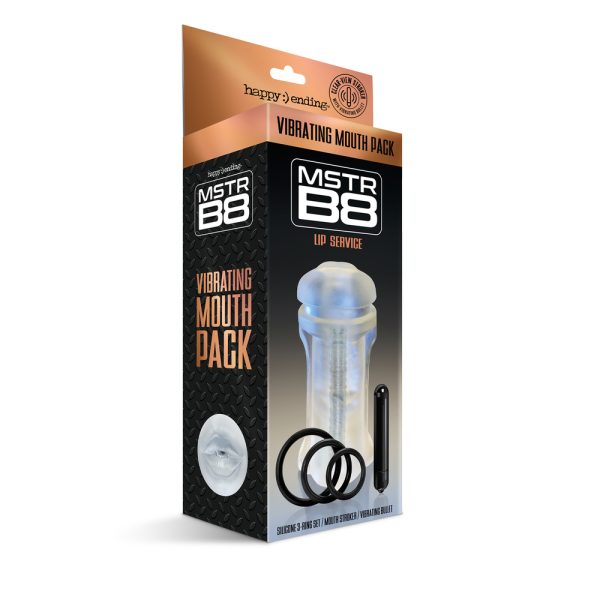 MSTR B8 Lip Service Vibrating Mouth Pack