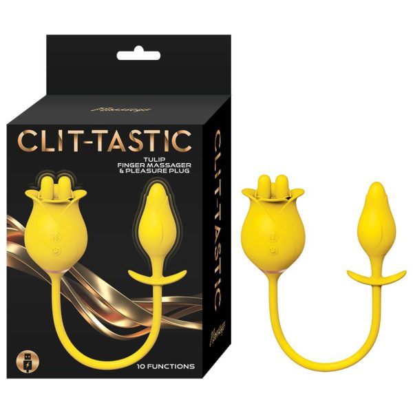 ClitTastic Tulip Finger Massager Pleasure Plug Set - Image 4