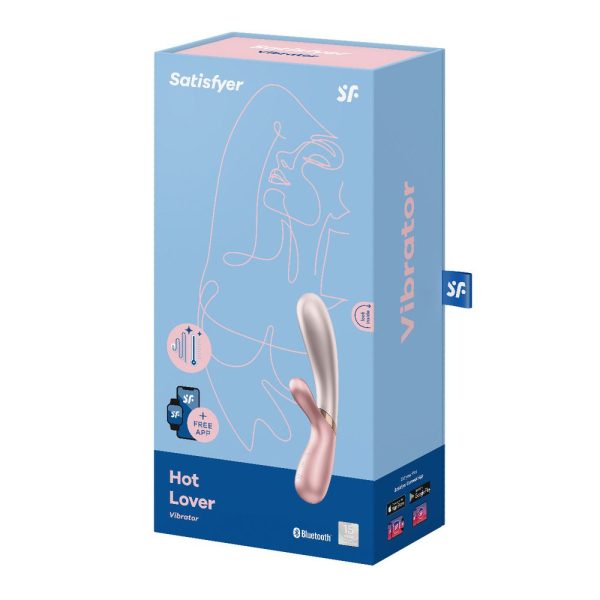 Satisfyer Hot Lover Warming Vibrator With App Control Pink - Image 3