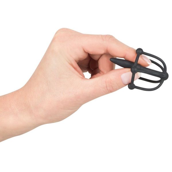 Silicone Penis Plug WIth Glans Cage - Image 3