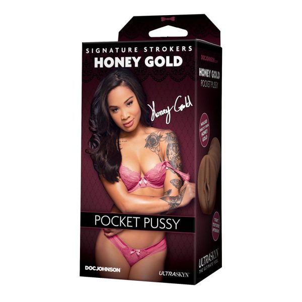 Signature Strokers Honey Gold Pocket Pussy - Image 2