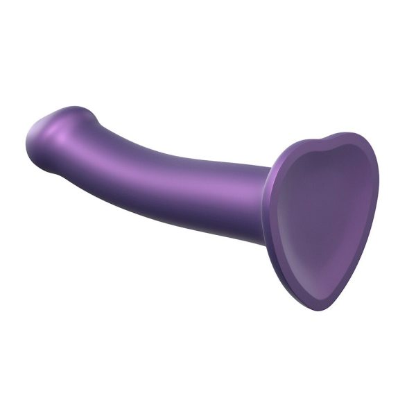 Strap On Me Mono Density Metalic Shine Dildo Medium Purple - Image 2