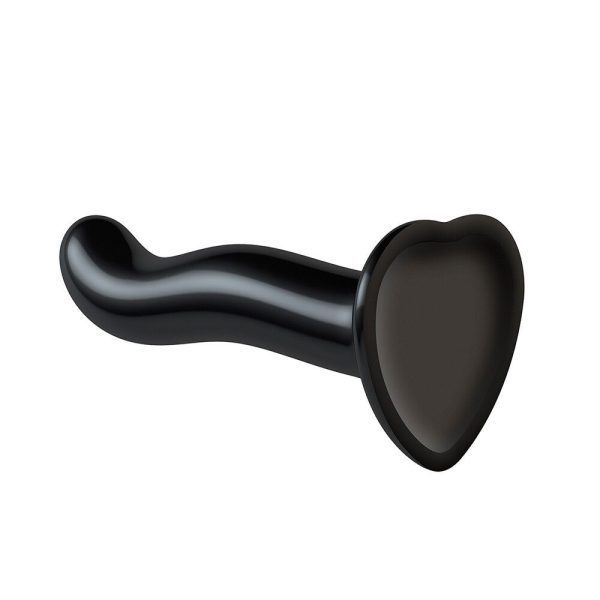 Strap On Me Prostate and G Spot Curved Dildo Medium Black - Image 2