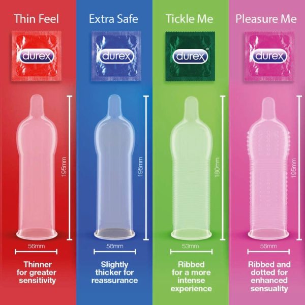 Durex Surprise Me Variety Condoms 40 Pack - Image 2
