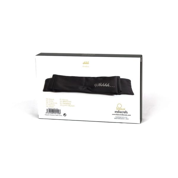 Bijoux Indiscrets Shhh Satin Luxury Blindfold - Image 4