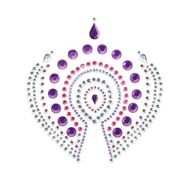 Bijoux Indiscrets Flamboyant Rhinestone Jewellery Purple Pink - Image 2