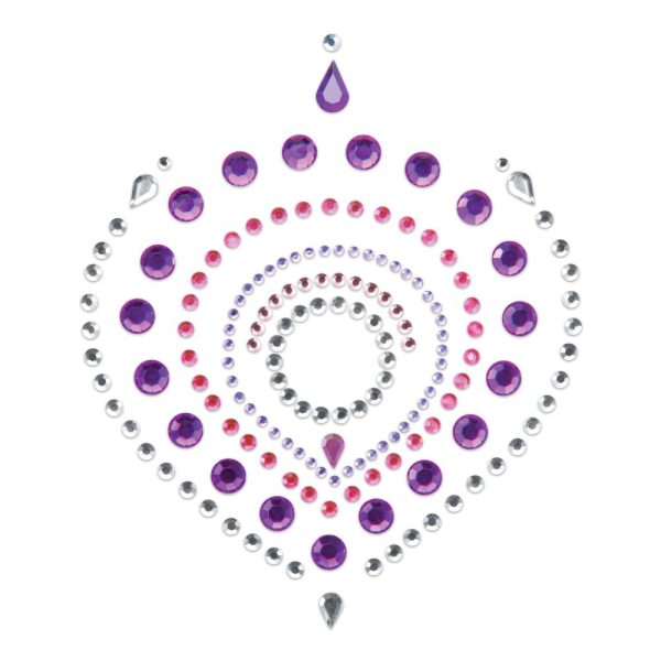 Bijoux Indiscrets Flamboyant Rhinestone Jewellery Purple Pink - Image 3