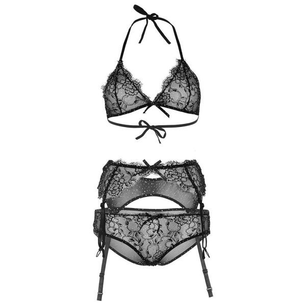 Leg Avenue Bra Top Panty and Garterbelt - Image 3