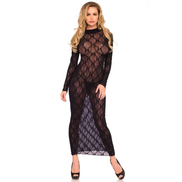 Leg Avenue Long Sleeved Floor Length Dress