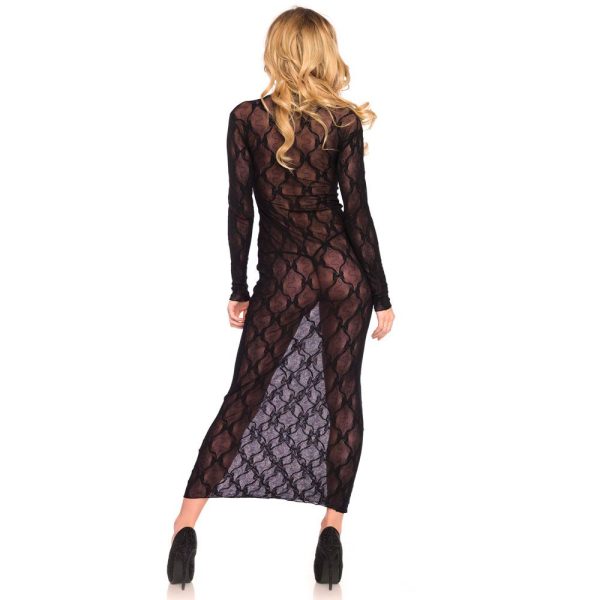 Leg Avenue Long Sleeved Floor Length Dress - Image 2