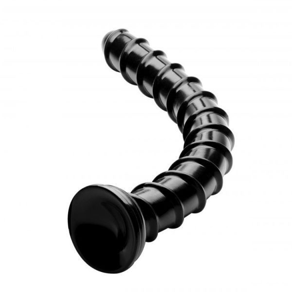 Hosed 18 Inch Swirl Thick Anal Snake Dildo - Image 2