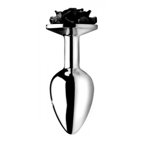 Booty Sparks Black Rose Anal Plug Small - Image 2