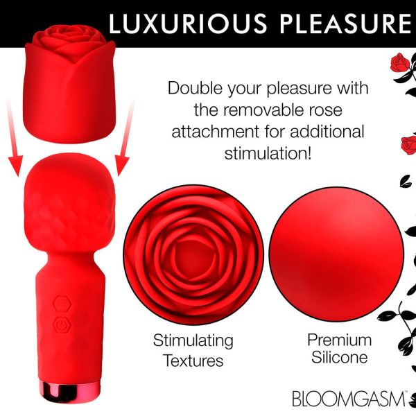 XR Bloomgasm Rose Petite Mini Wand - Image 4