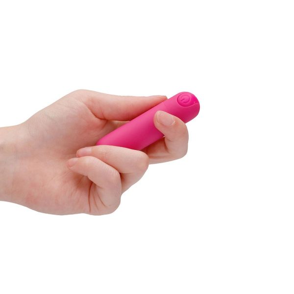 10 speed Rechargeable Bullet Pink - Image 3