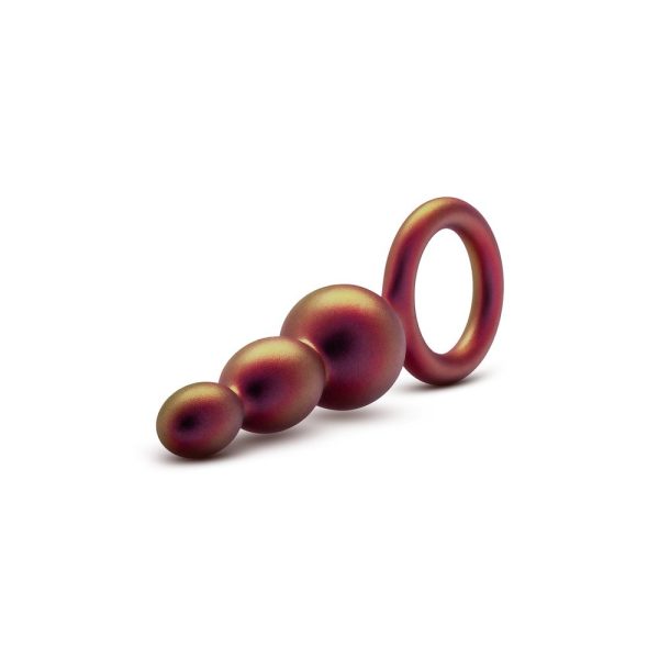 Anal Adventures Matrix Beaded Loop Butt Plug - Image 2