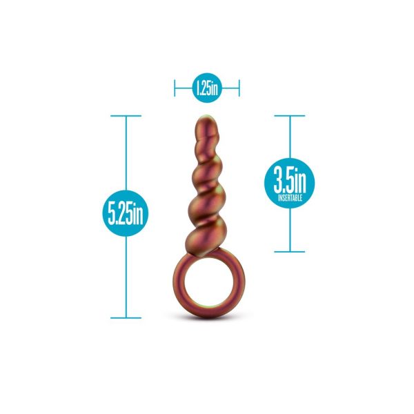 Anal Adventures Matrix Spiral Loop Butt Plug - Image 3