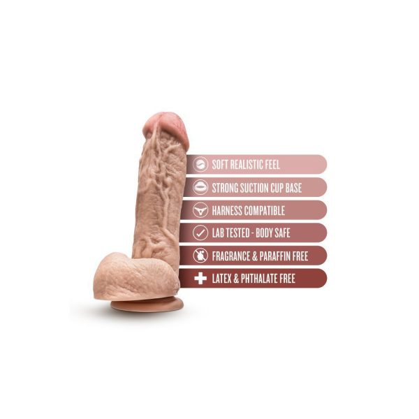 Dr. Skin Mr. D 8.5 Inch Dildo With Balls - Image 3