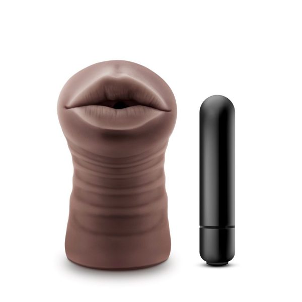 Hot Chocolate Heather Mouth Vibrating Masturbator - Image 2