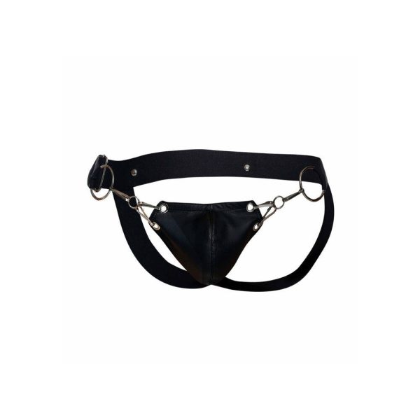 MOB Eroticwear DNGEON Basics Snap Jockstrap - Image 4