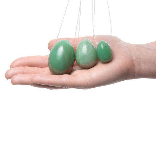 La Gemmes Yoni Egg Set Jade - Image 2