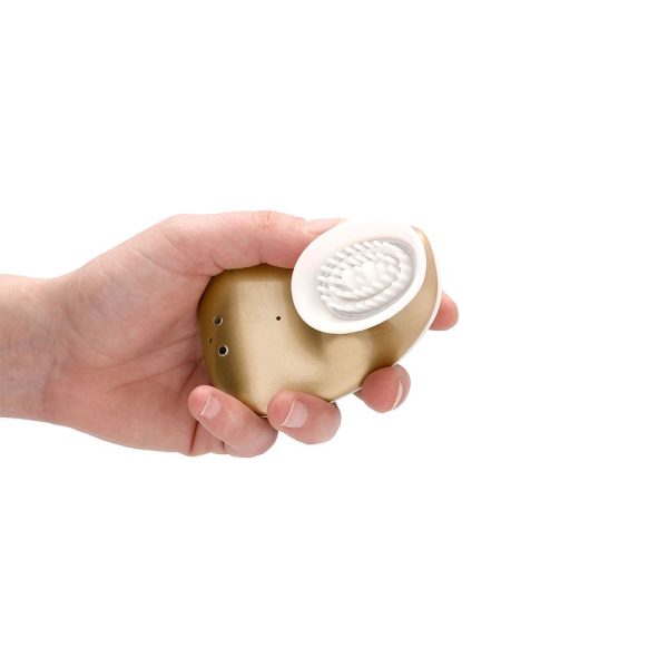 Twitch Gold Hands Free Suction And Vibration Toy - Image 3