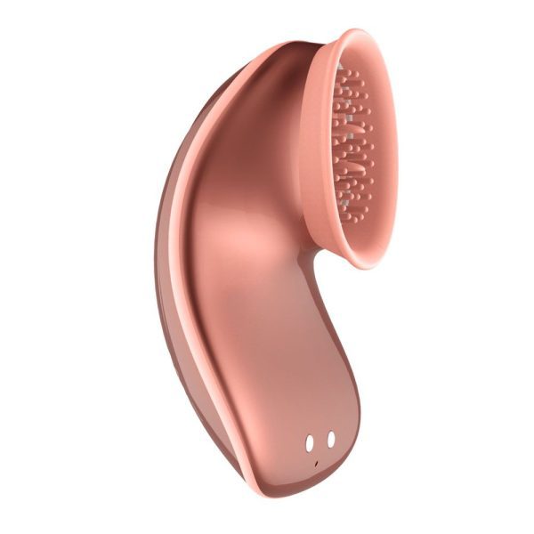 Twitch Rose Gold Hands Free Suction And Vibration Toy - Image 2