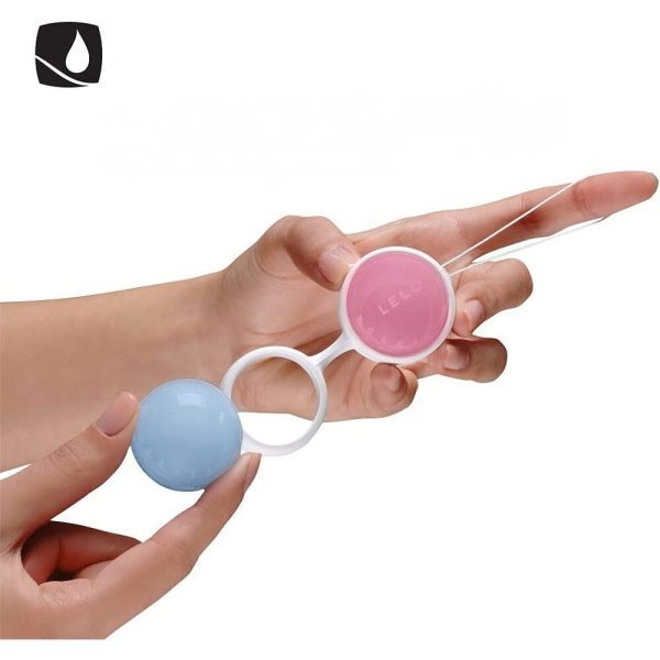 Lelo Luna Beads Pink And Blue - Image 3