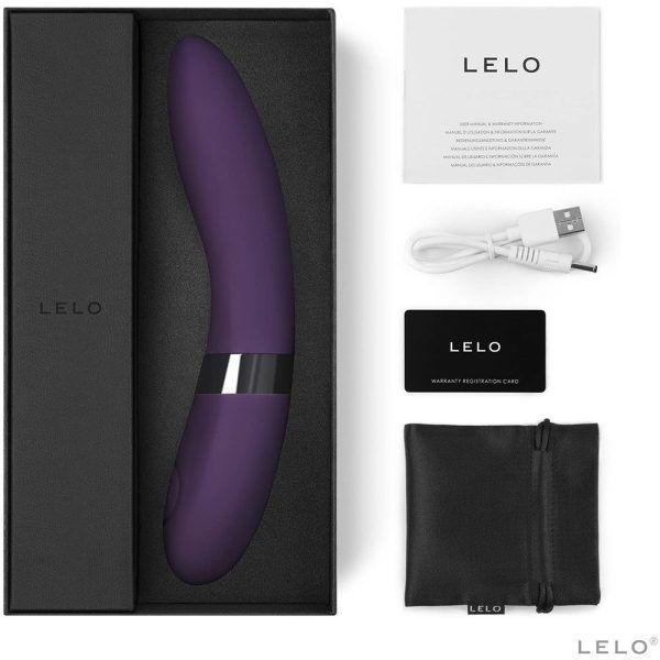 Lelo Elise 2 Plum Vibrator - Image 2