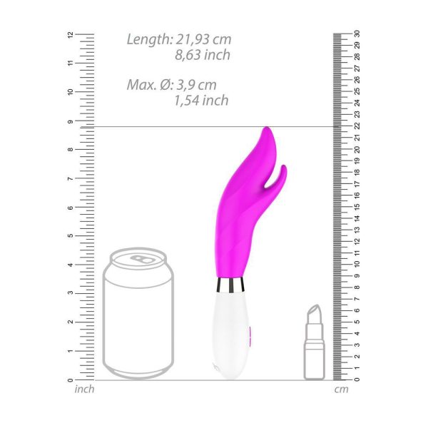Luminous Athos Ultra Soft Clit Stim Vibe Fuchsia - Image 3