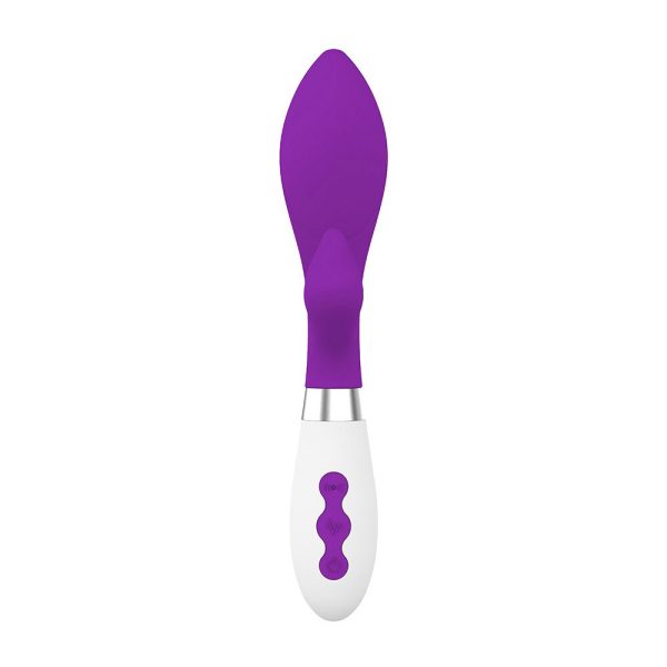 Achelois Rechargeable Vibrator Purple - Image 2