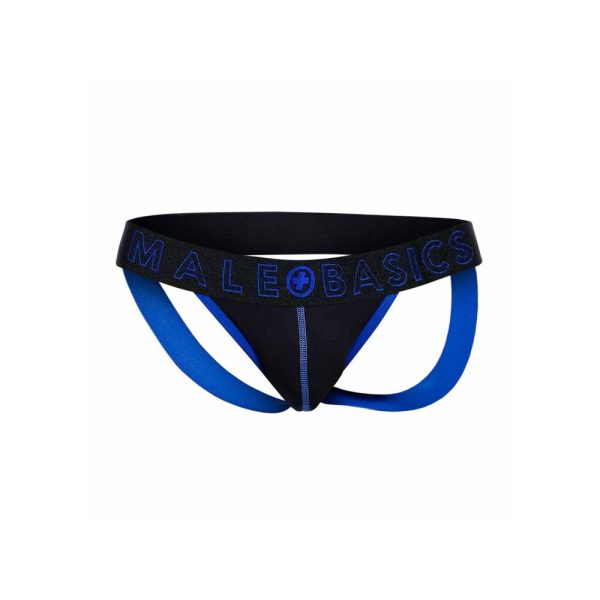 Male Basics Neon Jock Blue - Image 3