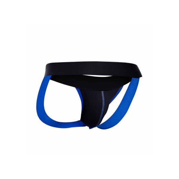 Male Basics Neon Jock Blue - Image 4
