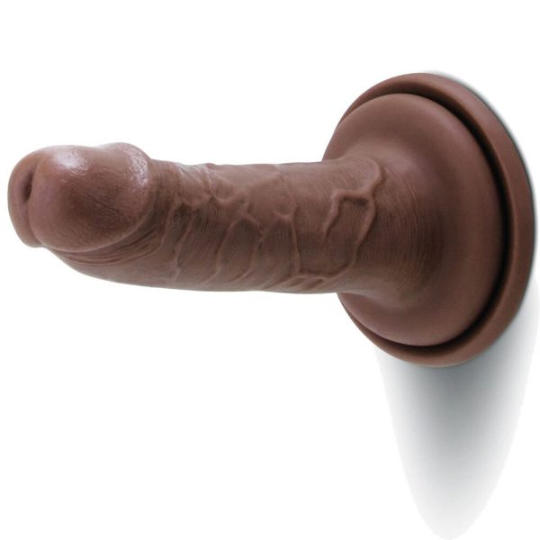 Me You Us Bulbous Head Ultra Cock 6 Inch Dildo Flesh Brown - Image 2